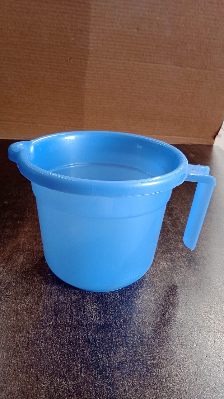 Unbreakable Plastic Bath Mug Approx 1000ML (1 Pc) Unbreakable Plastic Bath Mug Approx 1000ML (1 Pc)